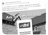 Garage Door Group Facebook page