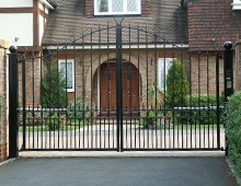 domestic powered gates